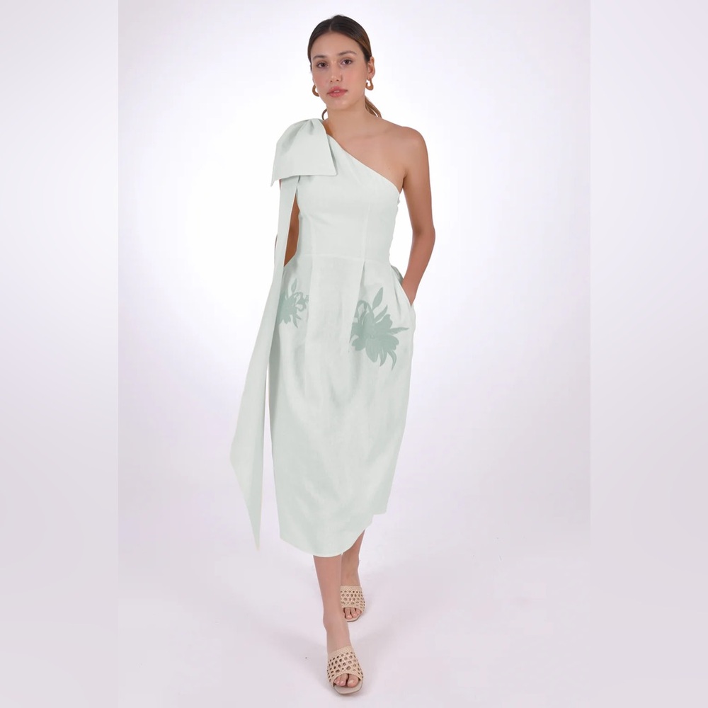 NWT Fanm Mor IDYL DRESS in Mint Green